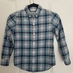 Janie and Jack Plaid Shirt, 7T